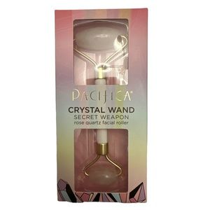 *NIB* Pacifica Crystal Wand Secret Rose Quartz Facial Roller